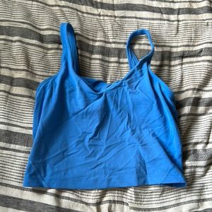 nile blue lululemon align tank